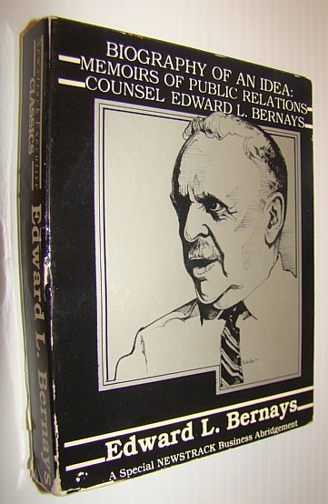 BERNAYS, EDWARD L. - Biography of an Idea: Memoirs of Public Relations Counsel Edward L. Bernays *Abridged Audiobook Complete in Two Tapes with Case*