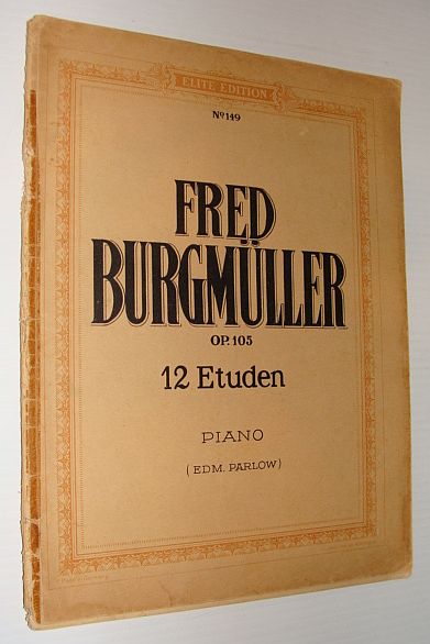 BURGMULLER, FRED - Fred Burgmuller Op. 105 - 12 Etuden - Piano - No. 149