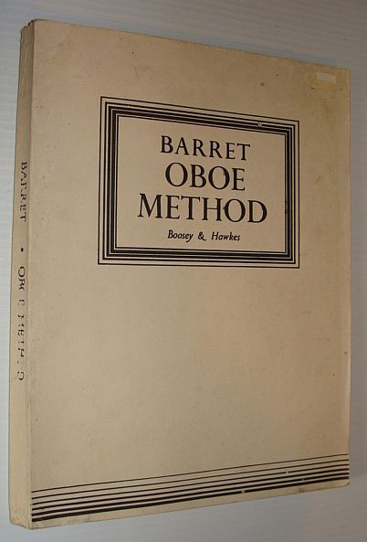 BARRET, A.M.R. - A Complete Method for the Oboe - Second Edition