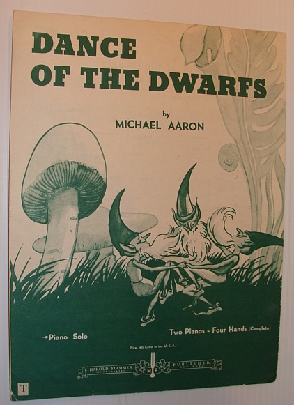AARON, MICHAEL - Dance of the Dwarfs: Sheet Music for Piano