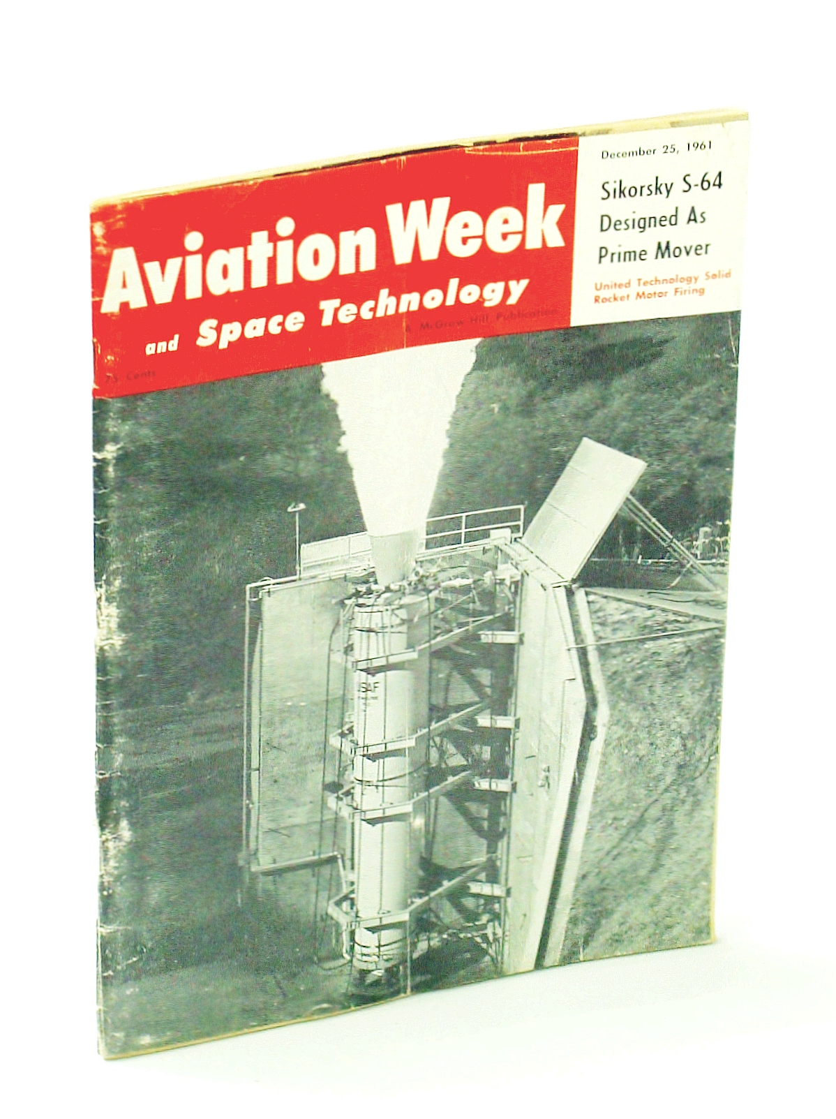 BOODA, LARRY; ET AL - Aviation Week and Space Technology Magazine, 25 December 1961, Vol. 75, No. 26 - Sikorsky S-64 Feature Article
