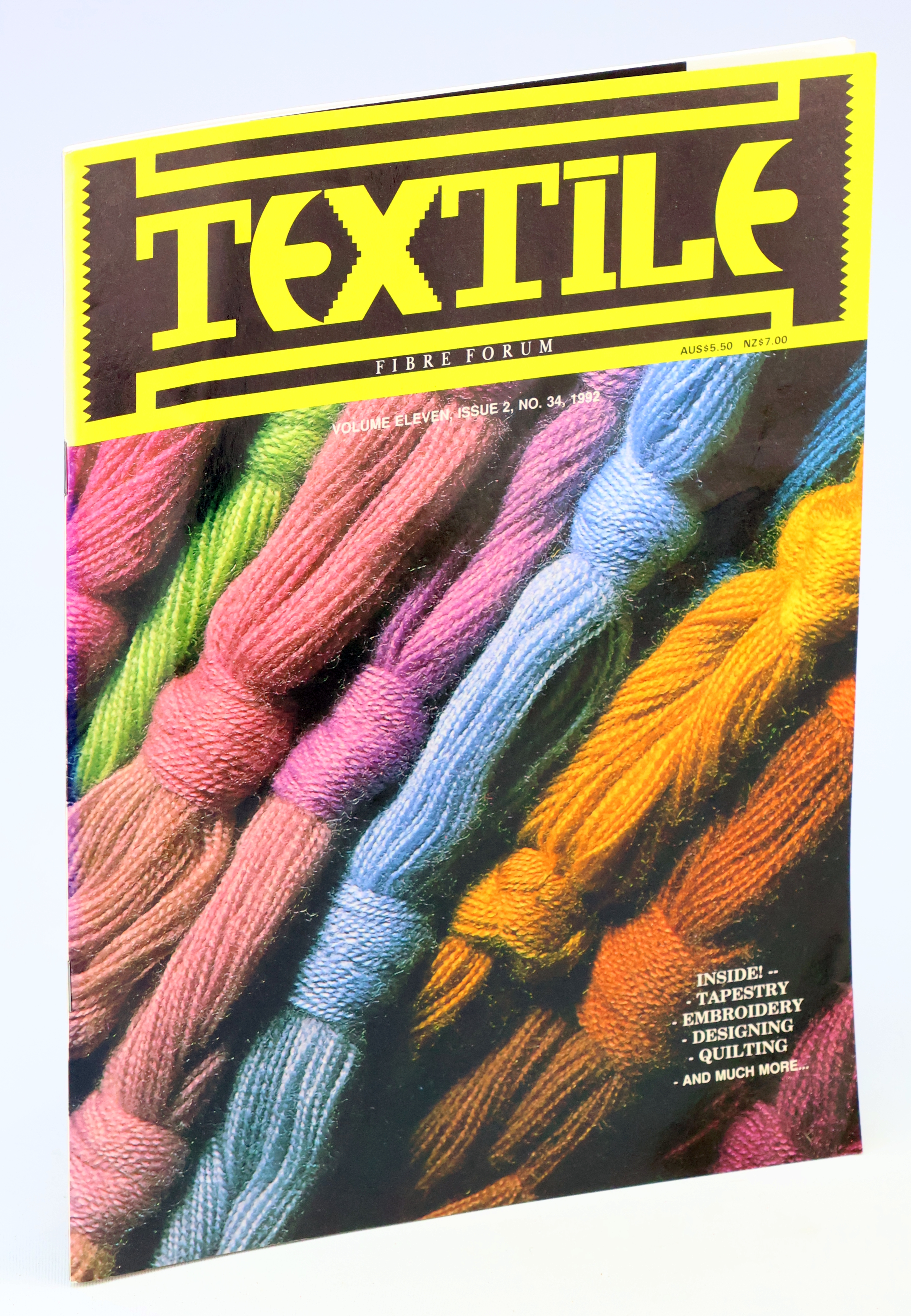Textile Fibre Forum, Vol. 11, Issue 2, No. 34, 1992