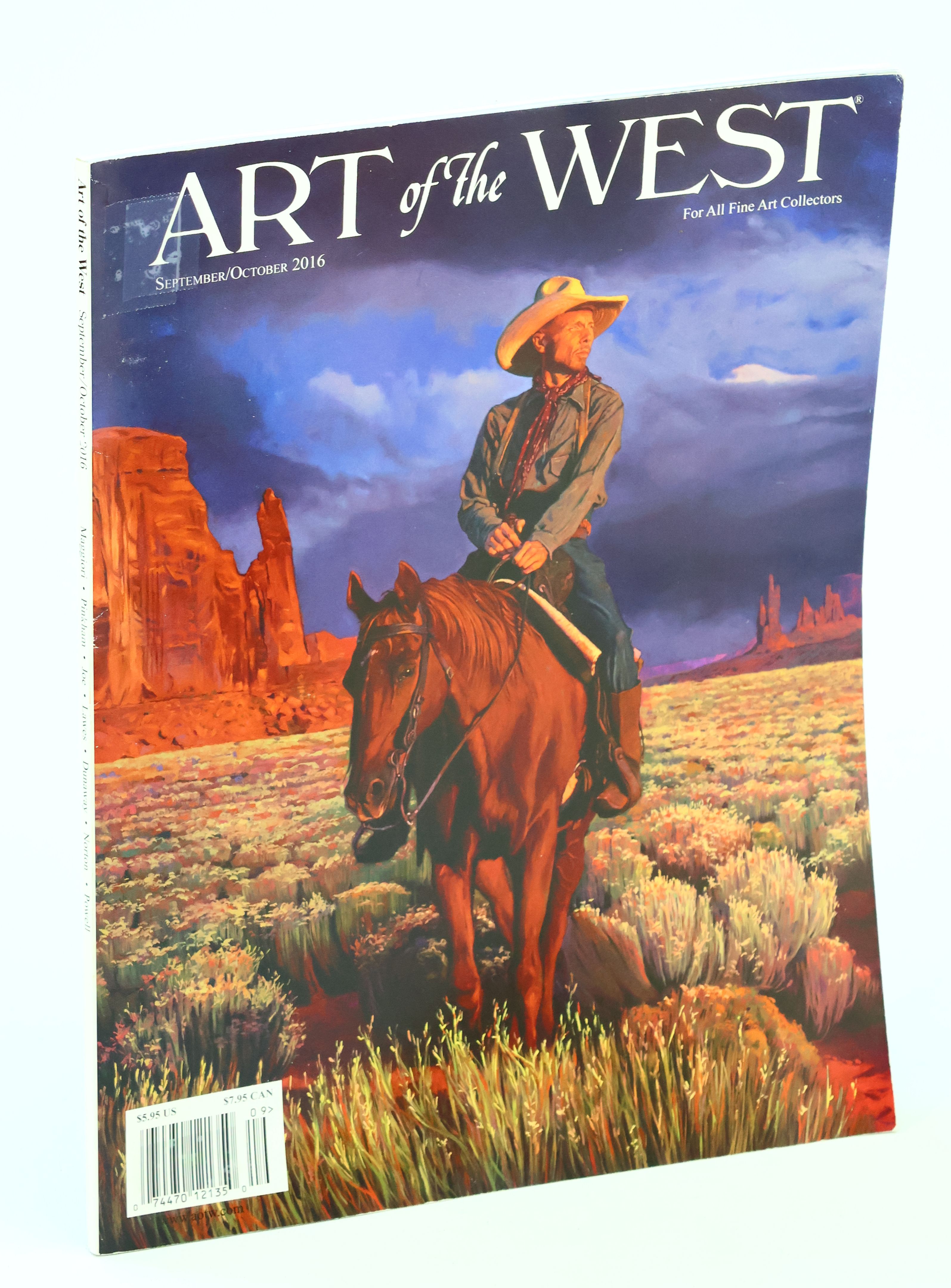 Art of the West Magazine - For All Fine Art Collections, September/October 2016