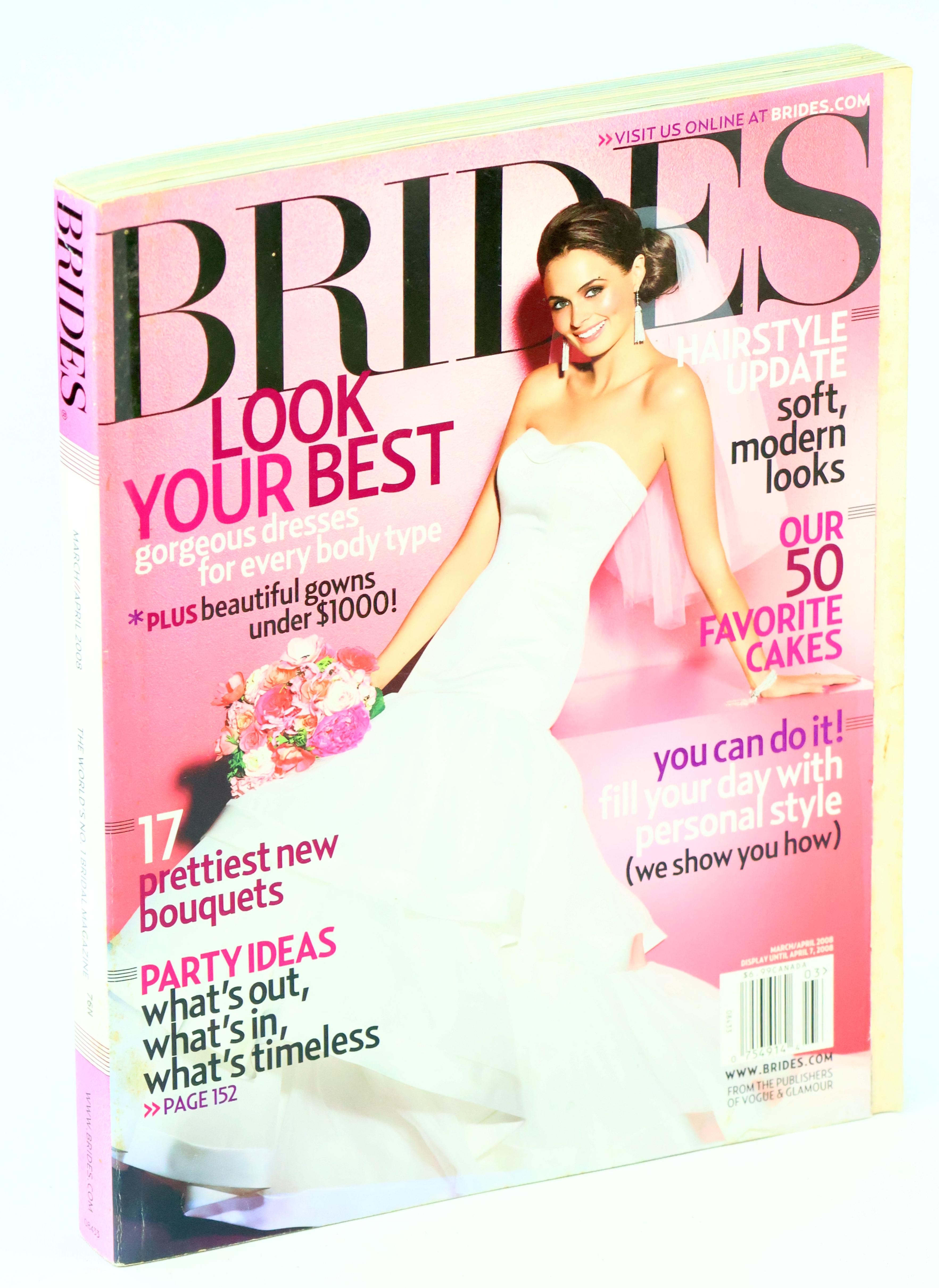 Brides Magazine, March / April 2008