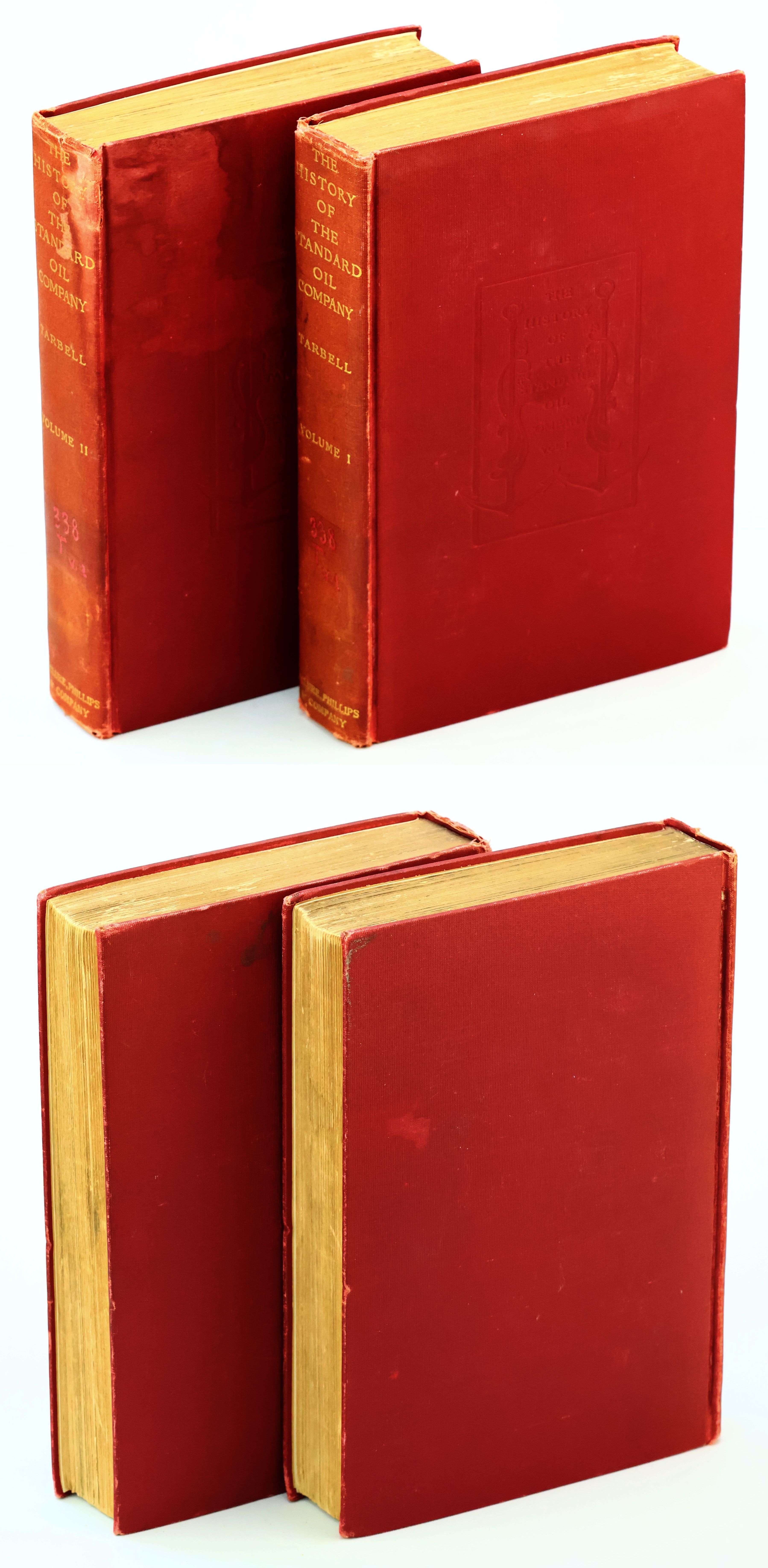 The History of The Standard Oil Company - Complete Two [2] Volume Set