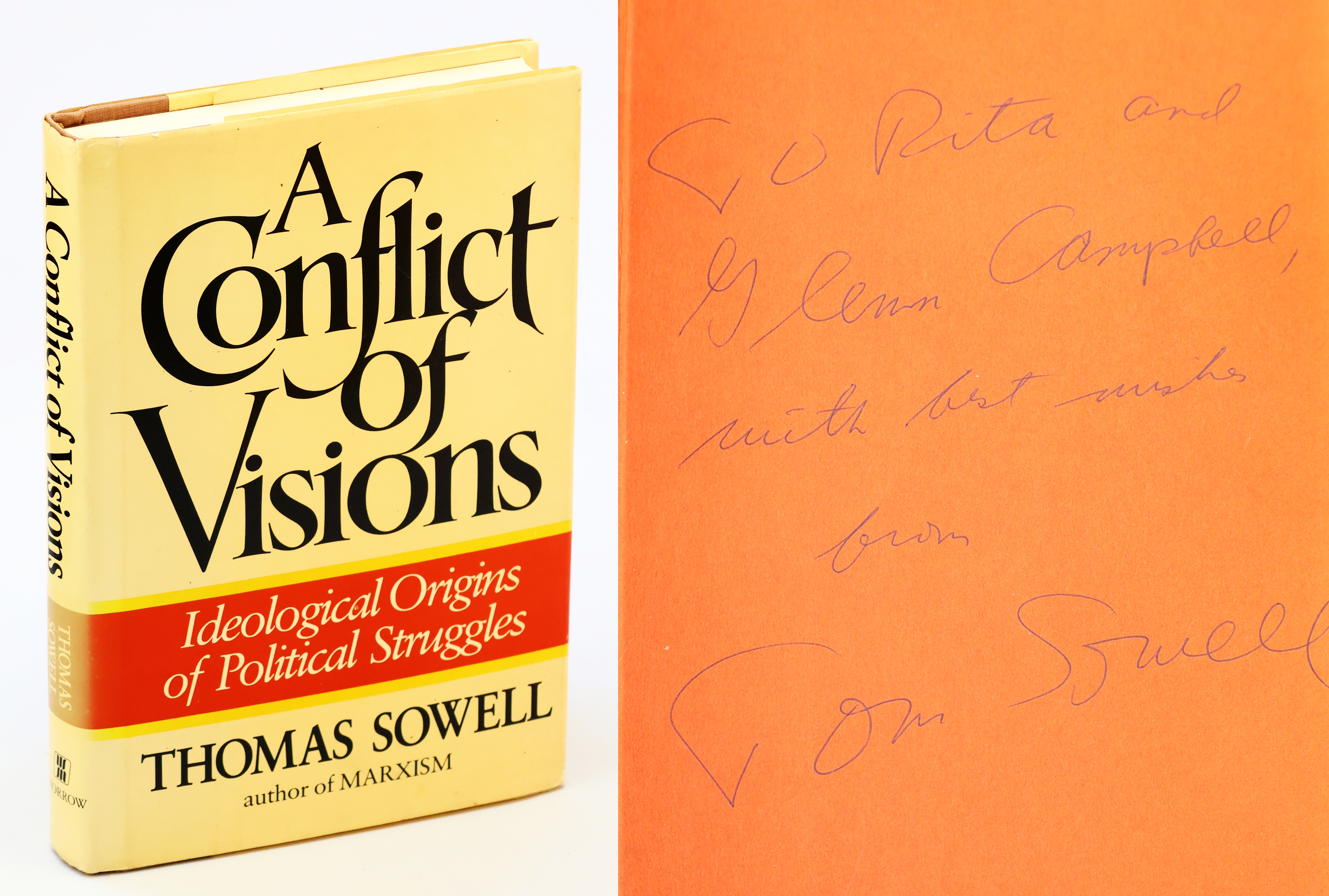 Image for A Conflict of Visions - Ideological Origins of Political Struggles A Conflict of Visions - Ideological Origins of Political Struggles