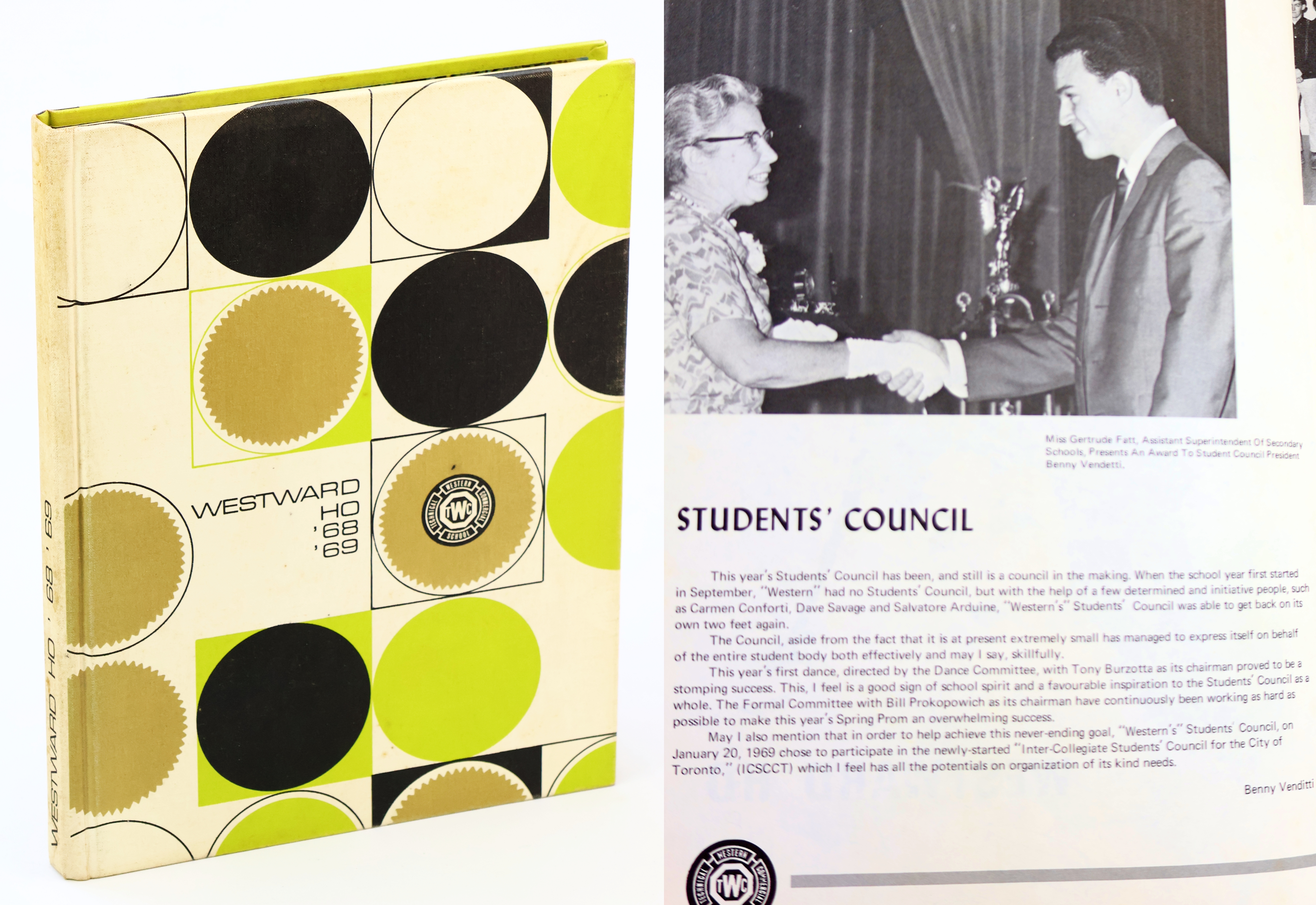 Westward Ho '68 '69 - Yearbook of Western Technical - Commercial School 1968 - 1969, Toronto, Ontario [Western Tech / WTCS]
