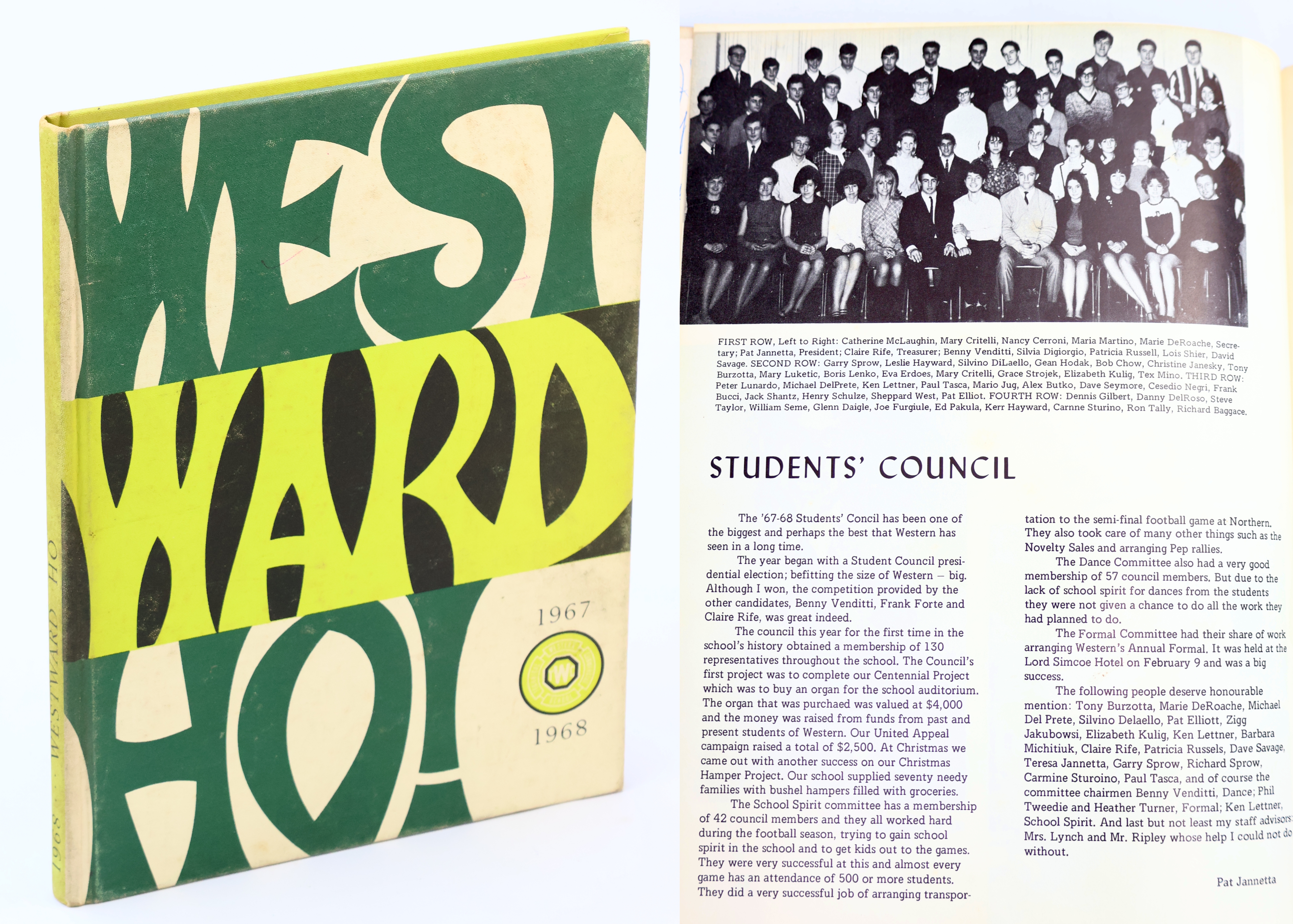 Westward Ho 1967 - 1968: Yearbook of Western Technical - Commercial School, Toronto, Ontario [Western Tech / WTCS]