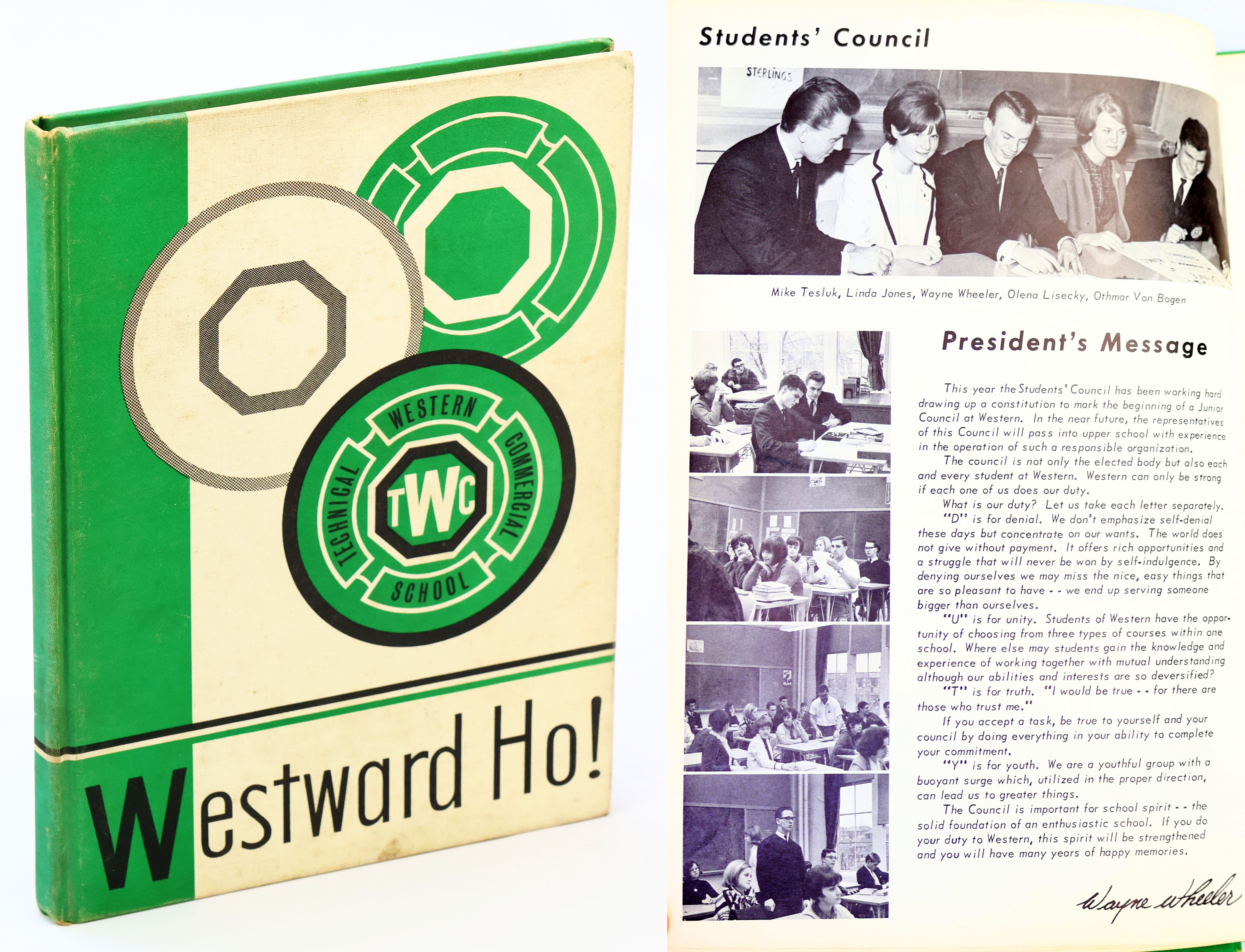 Westward Ho! 1965 - 1966: Yearbook of Western Technical - Commercial School, Toronto, Ontario [Western Tech / WTCS]