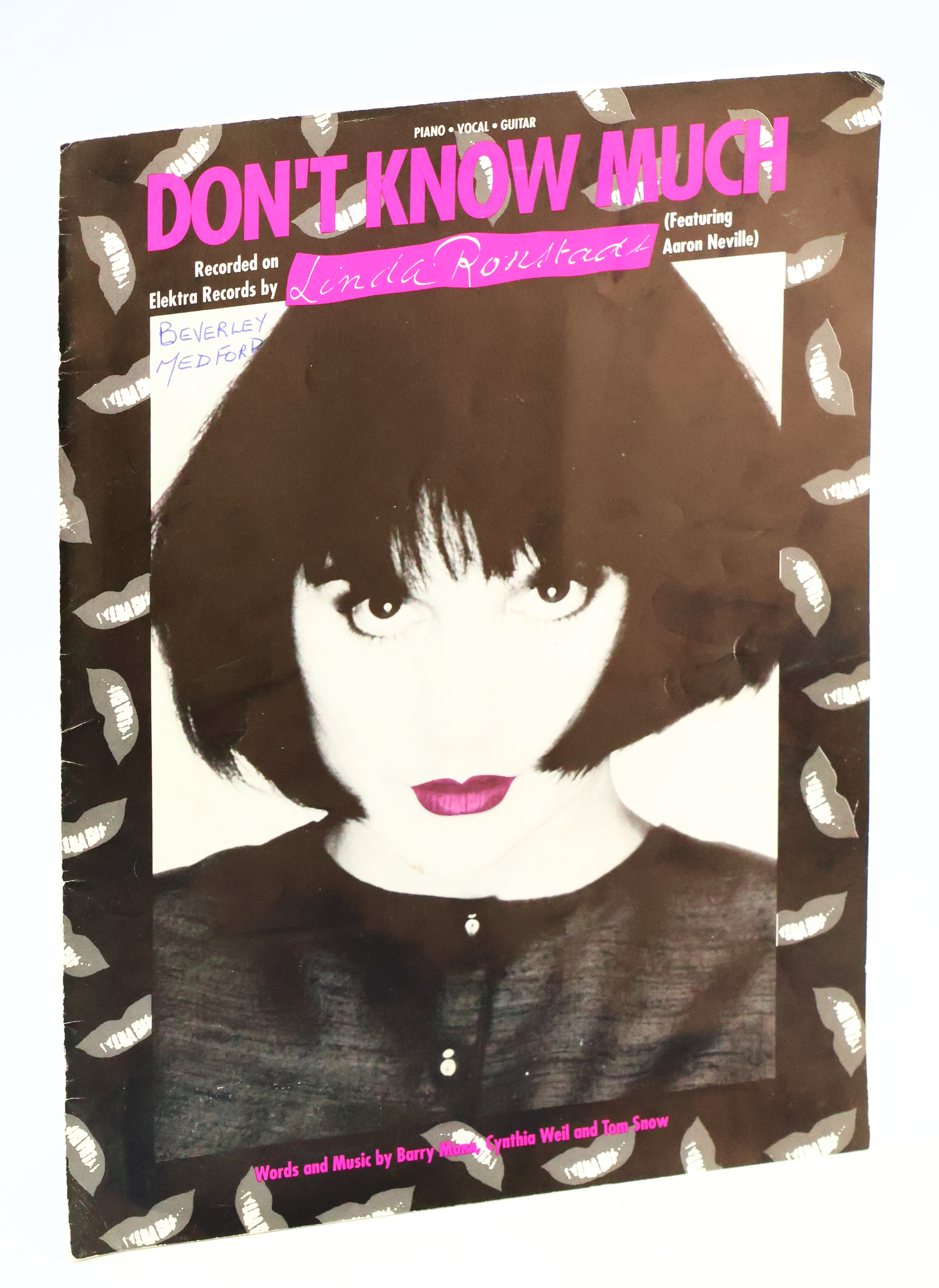 Image for Don't Know Much - Piano Sheet Music With Lyrics and Guitar Chords Don't Know Much - Piano Sheet Music With Lyrics and Guitar Chords