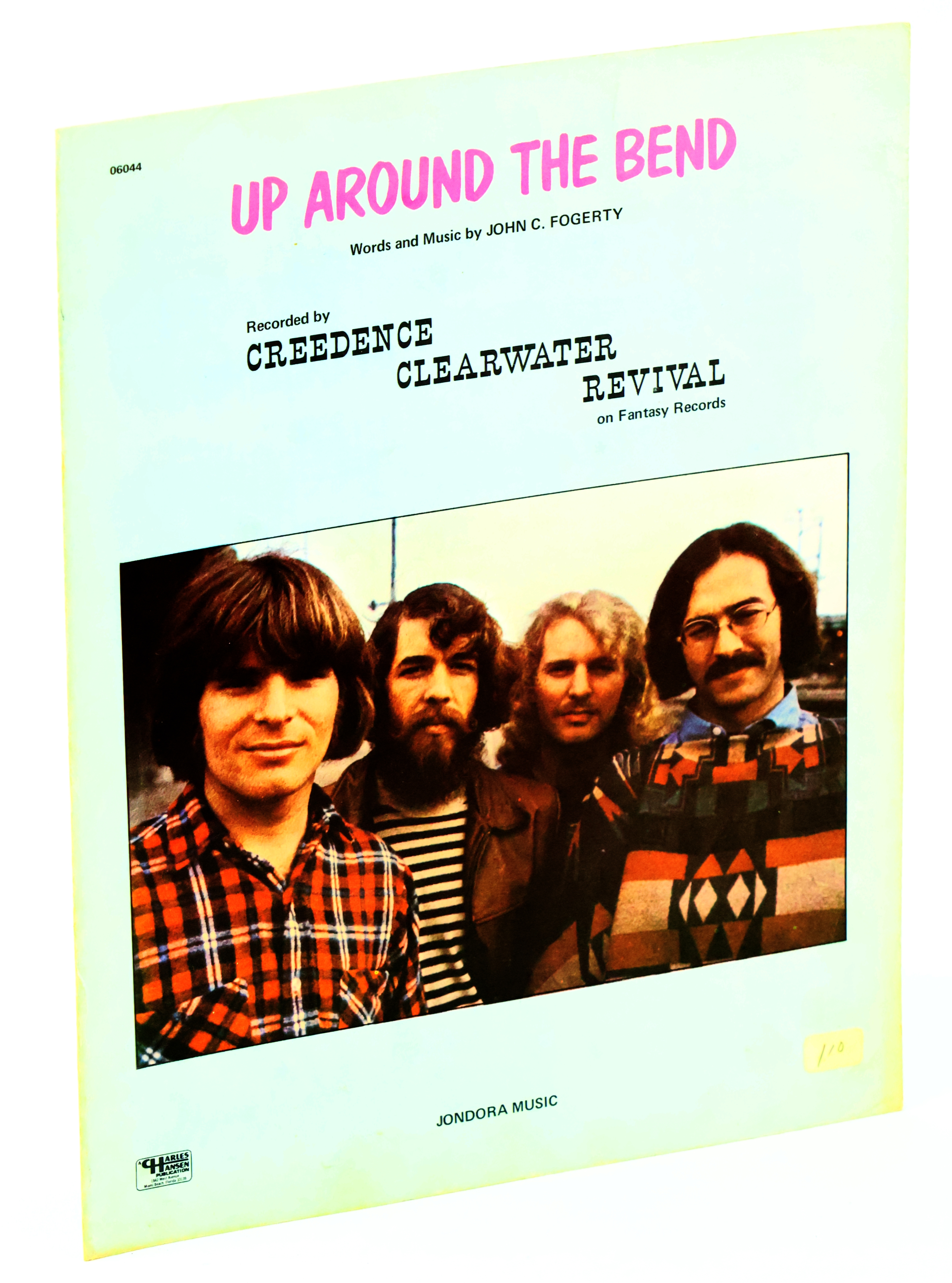 Up Around The Bend - As Recorded by Creedence Clearwater Revival: Piano Sheet Music With Lyrics and Guitar Chords