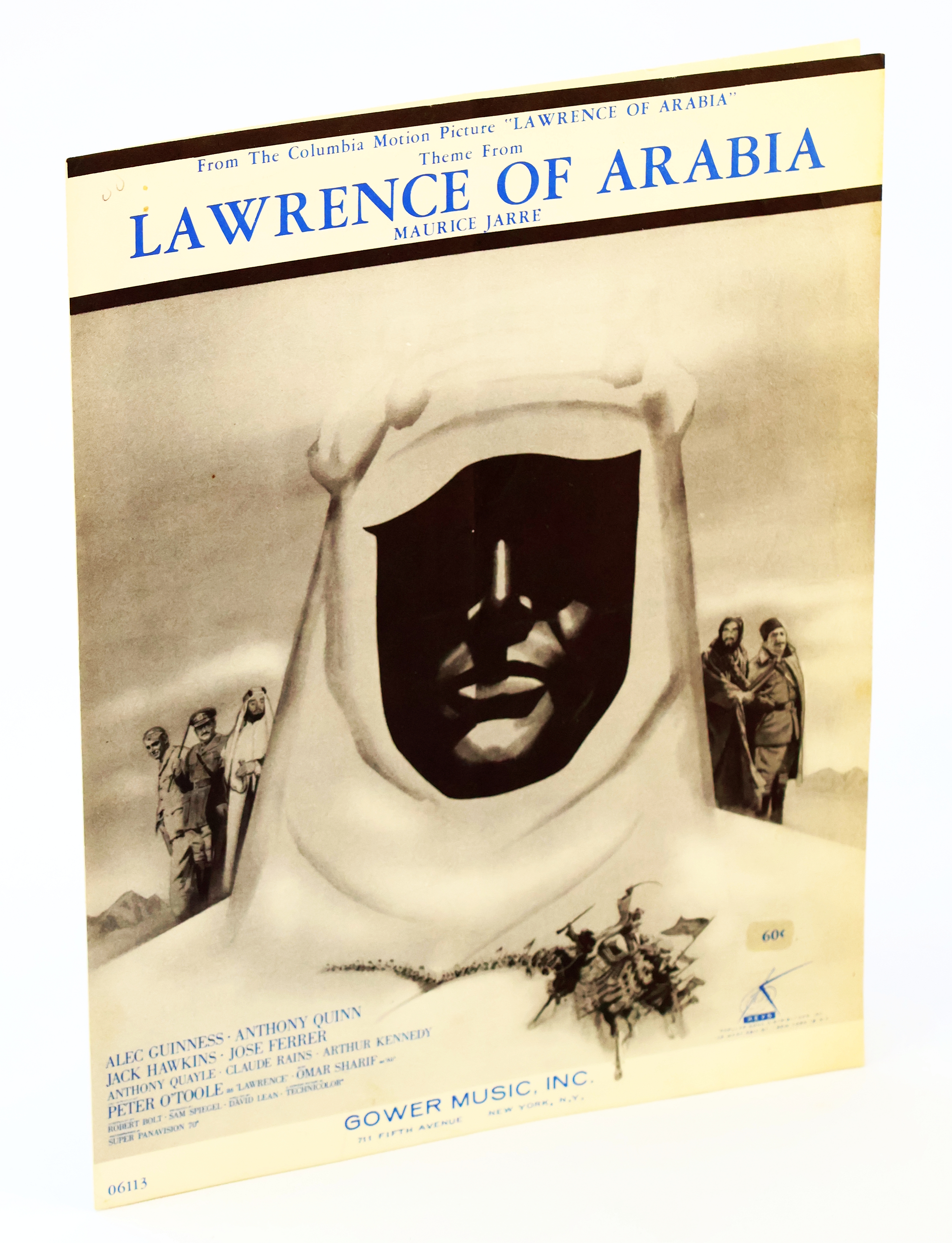 Image for Theme From Lawrence of Arabia - Piano Sheet Music With Chords Theme From Lawrence of Arabia - Piano Sheet Music With Chords
