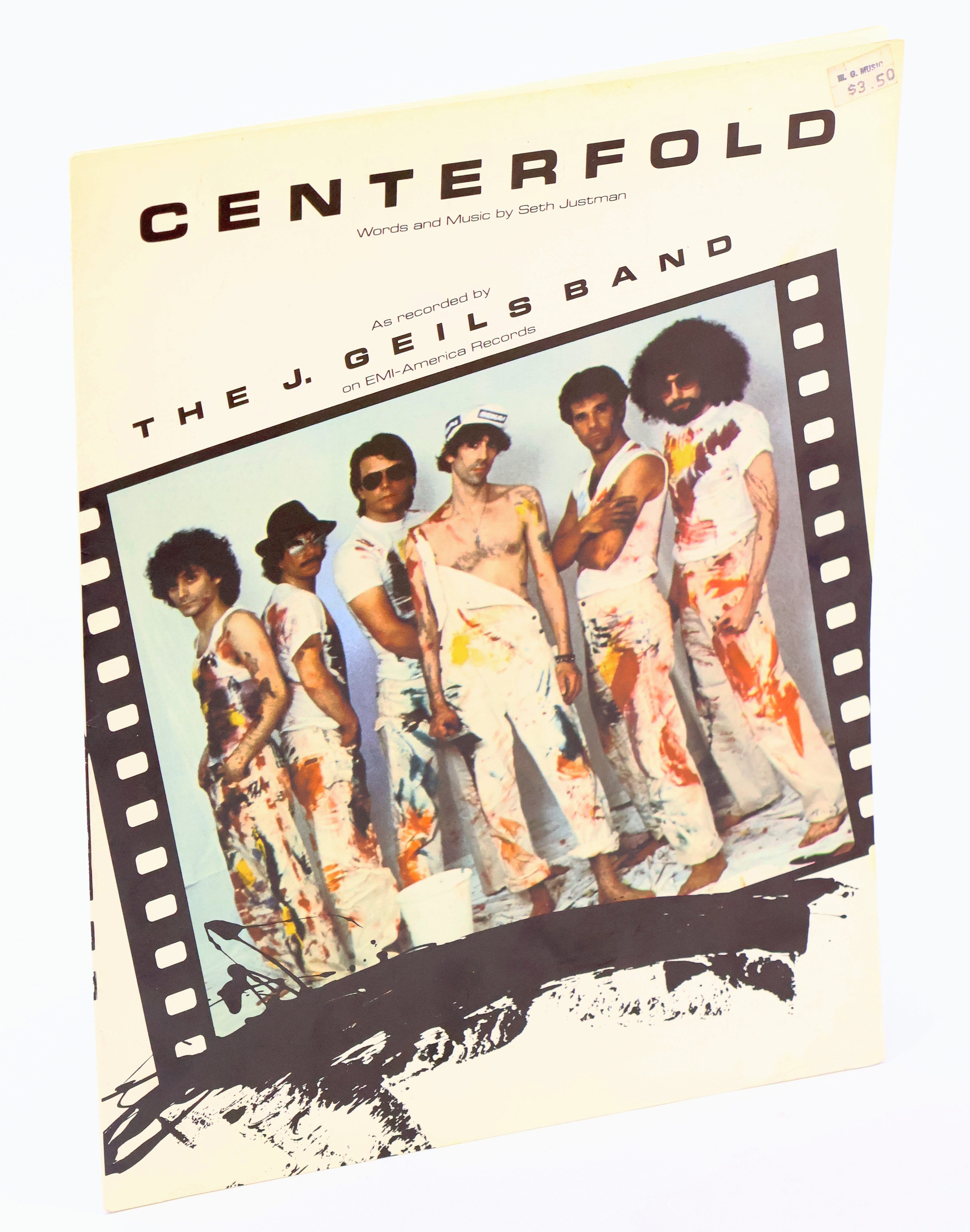 Image for Centerfold - As Recorded By the J. Geils Band: Piano Sheet Music With Lyrics and Guitar Chords Centerfold - As Recorded By the J. Geils Band: Piano Sheet Music With Lyrics and Guitar Chords