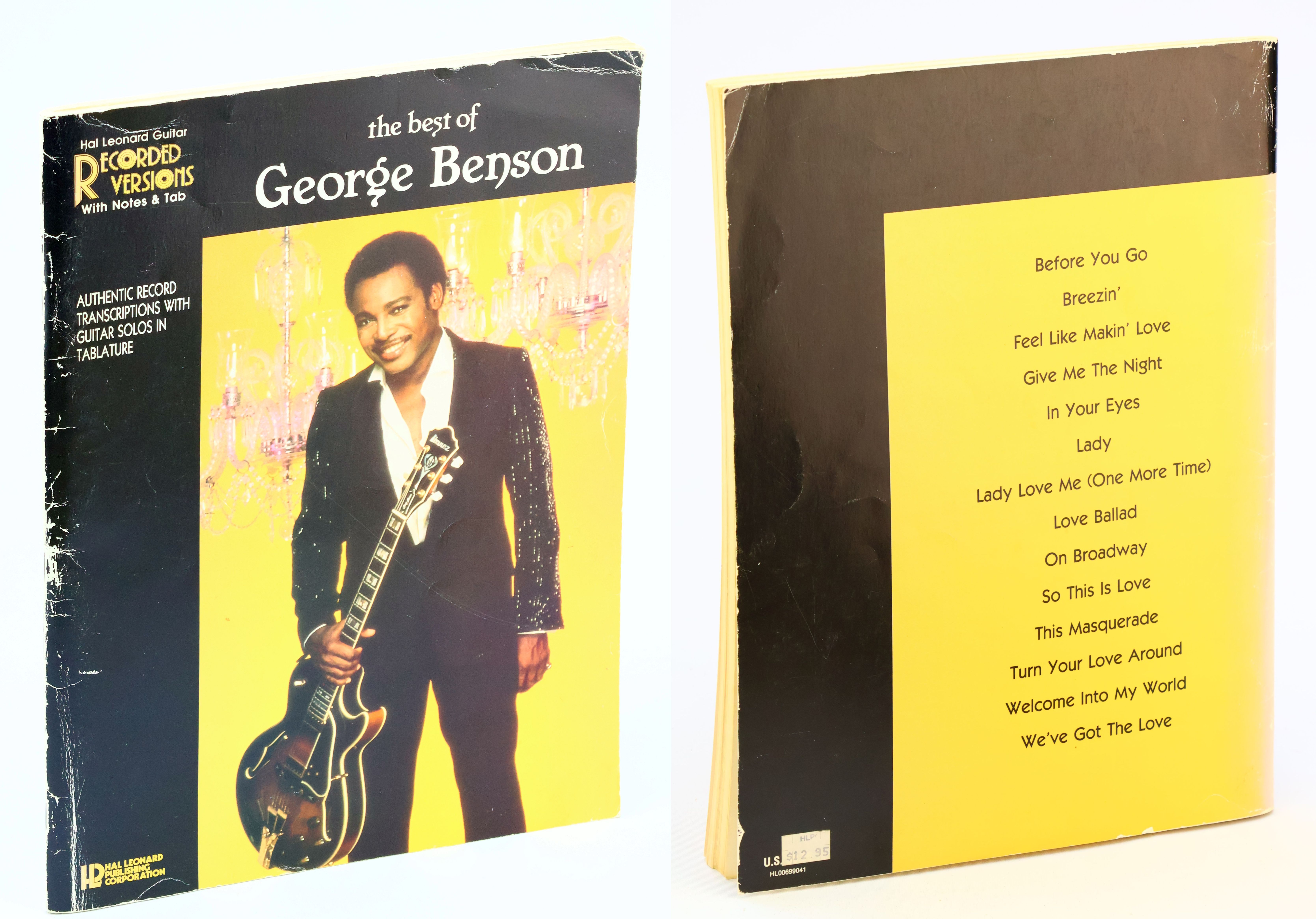 The Best of George Benson: Guitar Recorded Versions With Notes & Tab - Authentic Record Transcriptions With Guitar Solos in Tablature